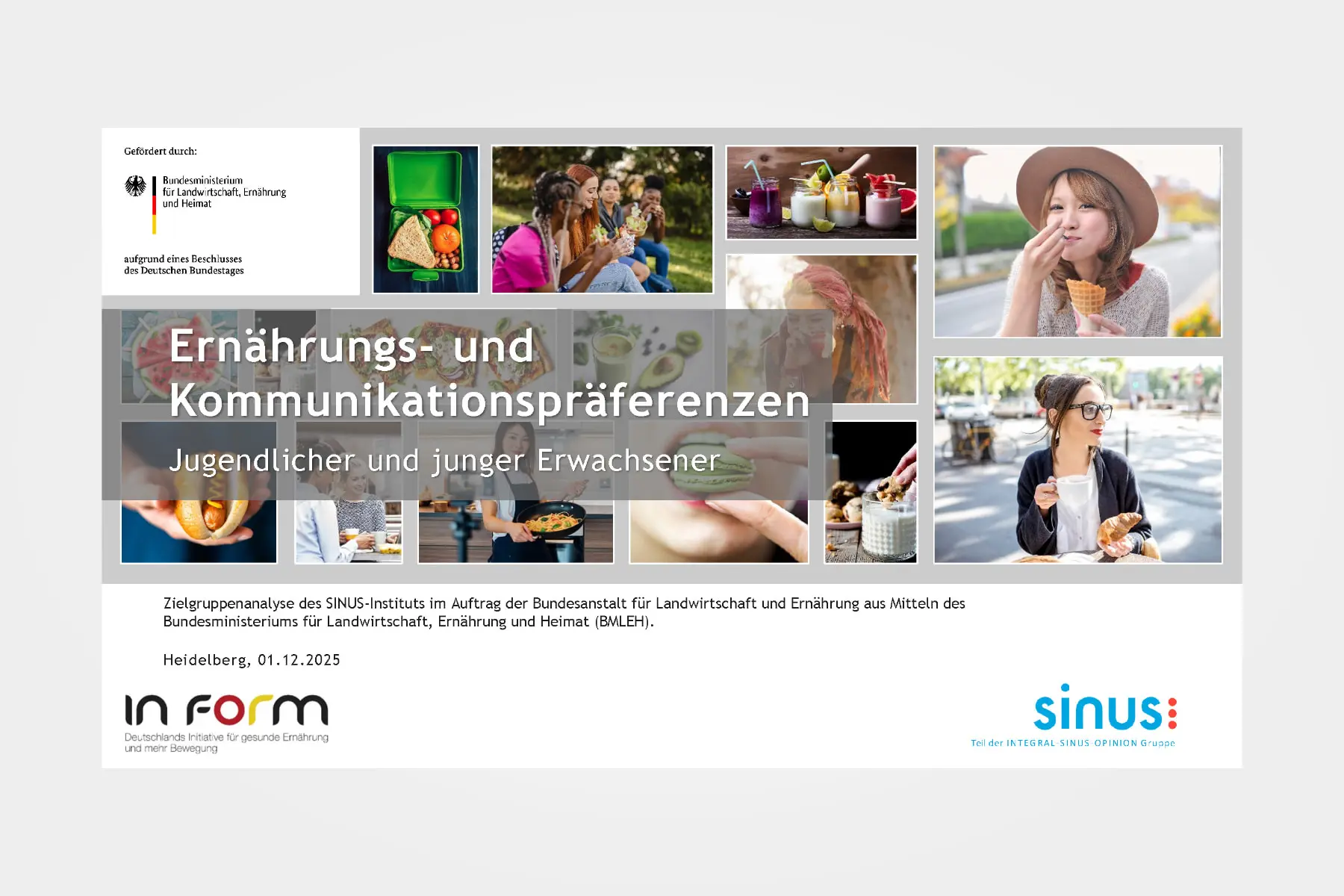 Ernährungs- und Kommunikationspräferenzen Jugendlicher und junger Erwachsener